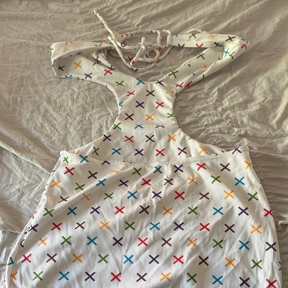 Boutine LA Multicolor Cross Pattern Dress - Picture 4 of 4